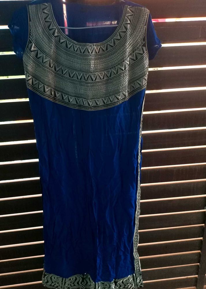 Designer Blue Kurta