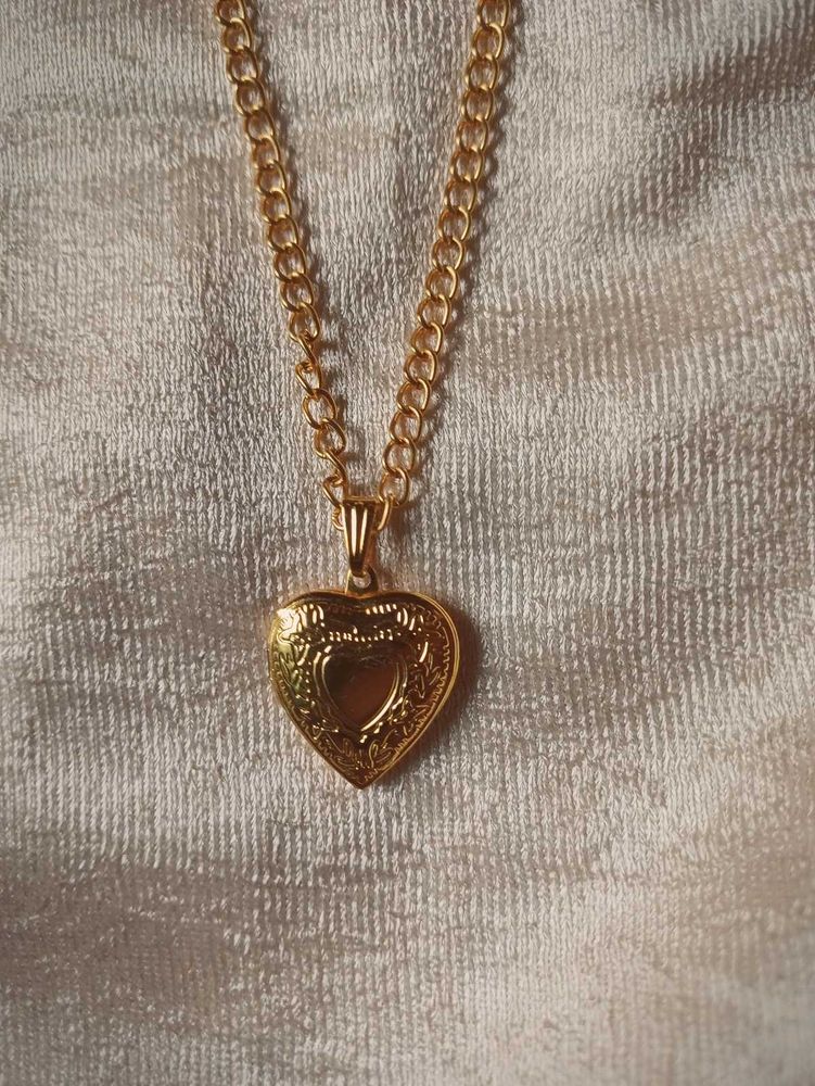 Gold Heart Locket