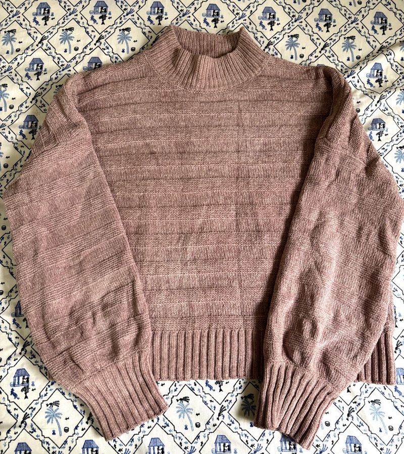Mauve Knit Sweater