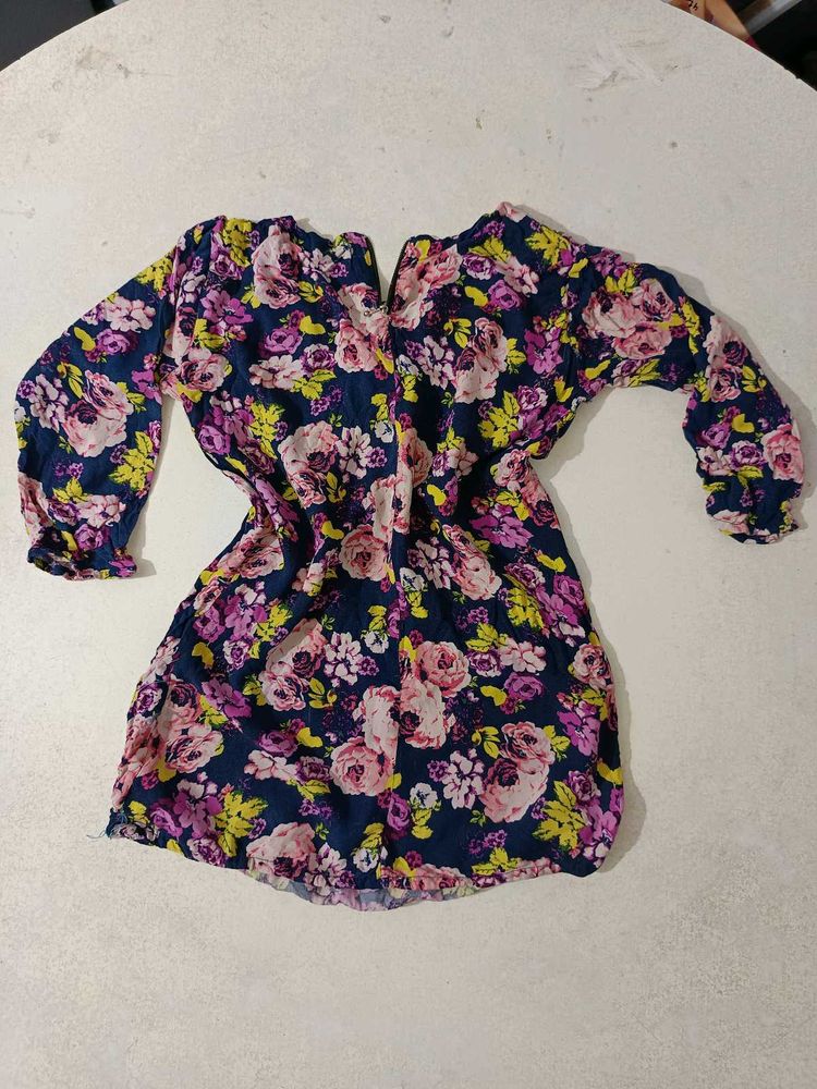 Floral Print Top
