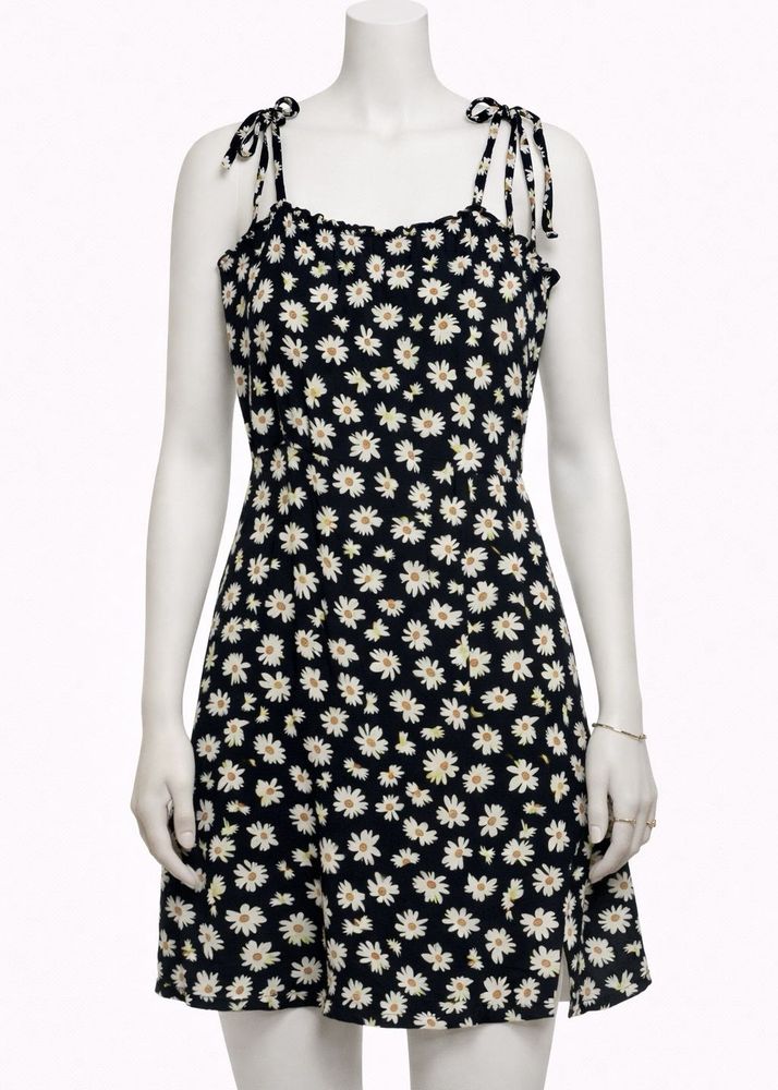 Daisy Print Mini Dress