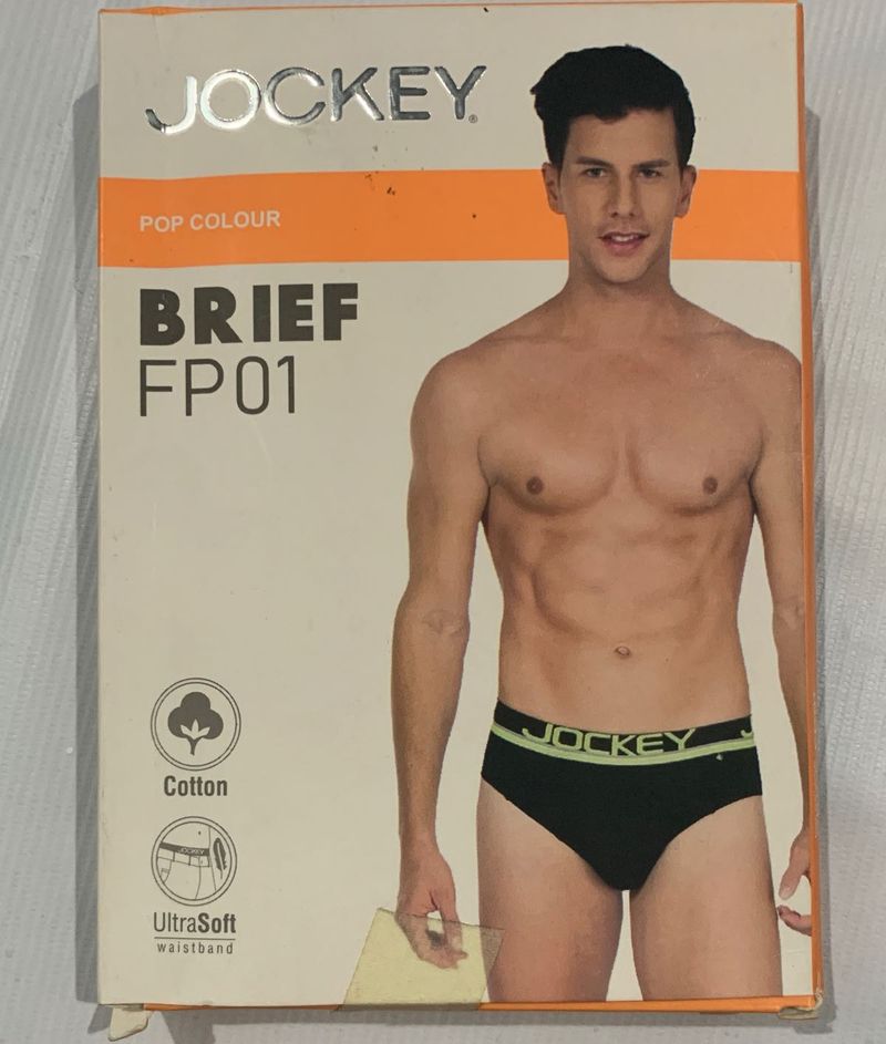 Jockey Men’s Brief – Size L (99-95 cm Maroon