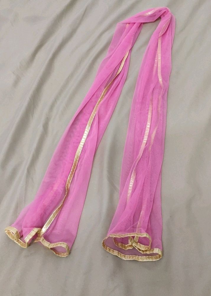Pink Dupatta For Girls💓