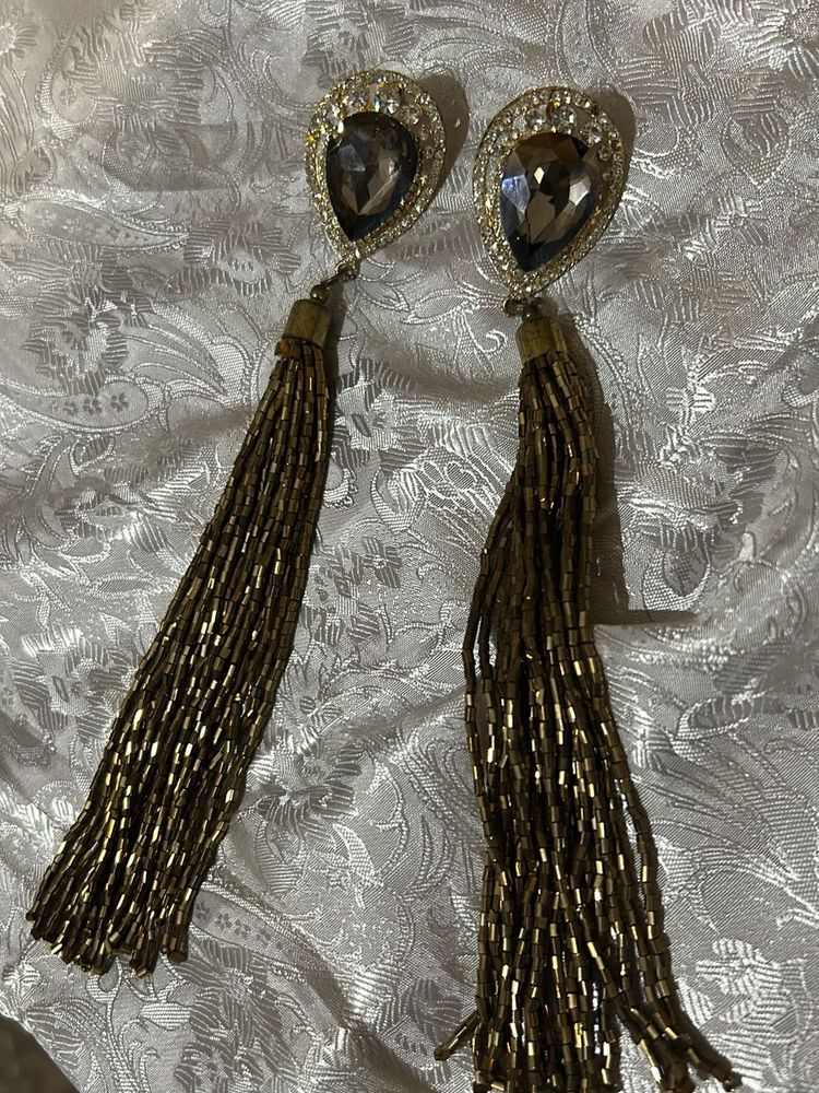 Beautiful Extra Long Earrings