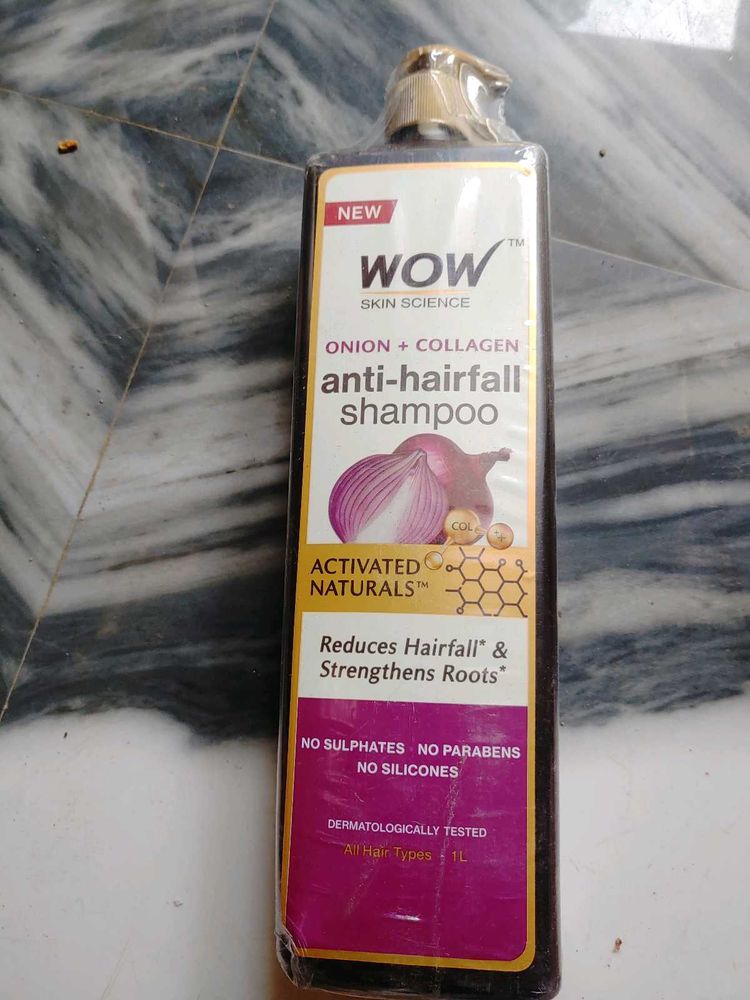 NEW WITH TAG WOW Anti-Hairfall Shampoo