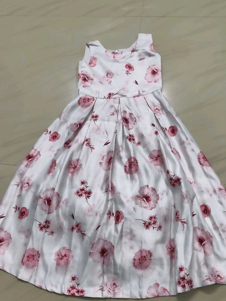Floral Print Sleeveless Dress