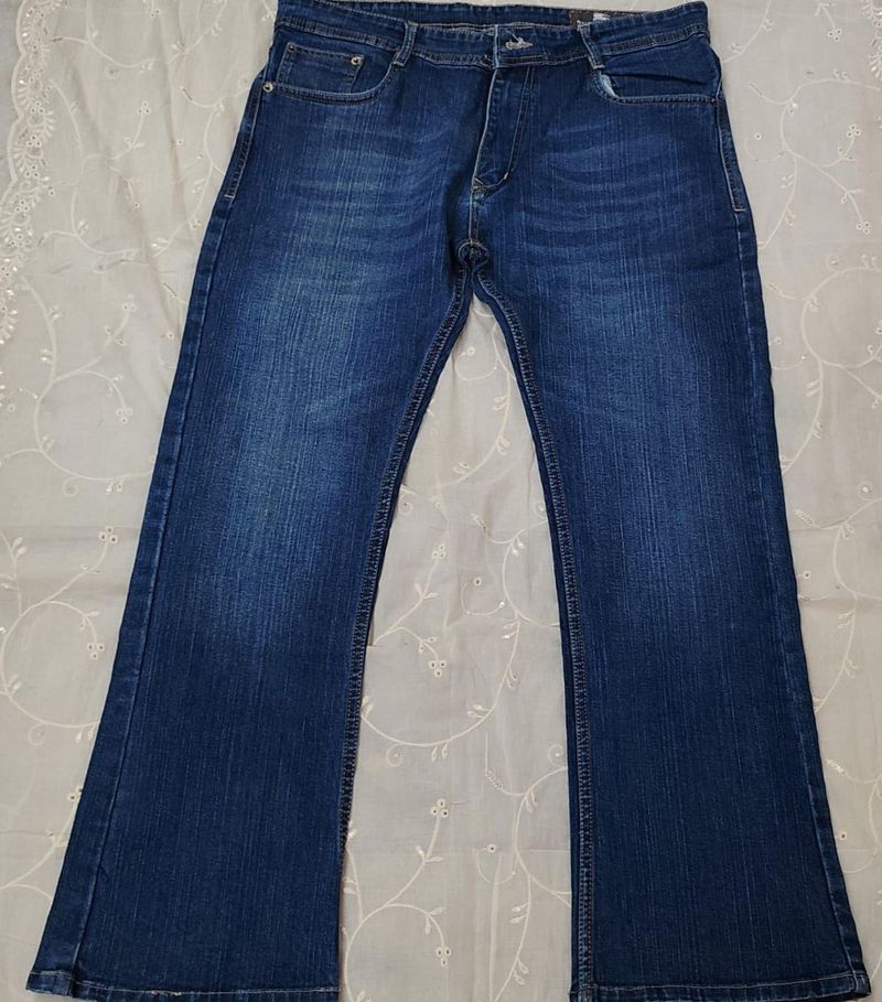 Dark Blue Denim Jeans