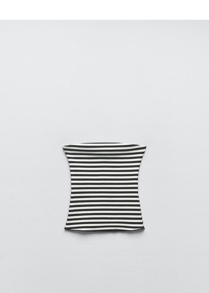 Zara Striped Tube Top