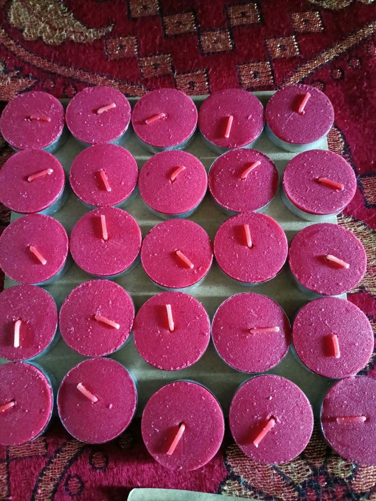 Unscented Tea Light Candles Pack of 75