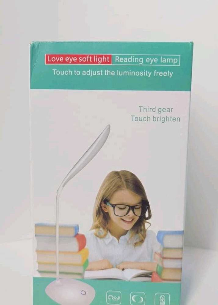 White Desk Light Lamp for in Bedroom, Studytable