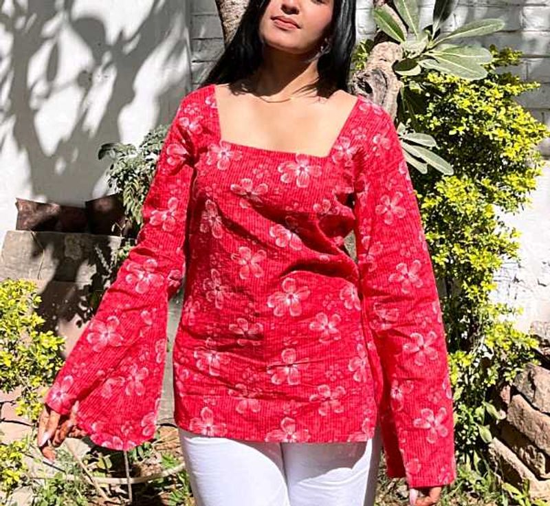 Floral Print Top