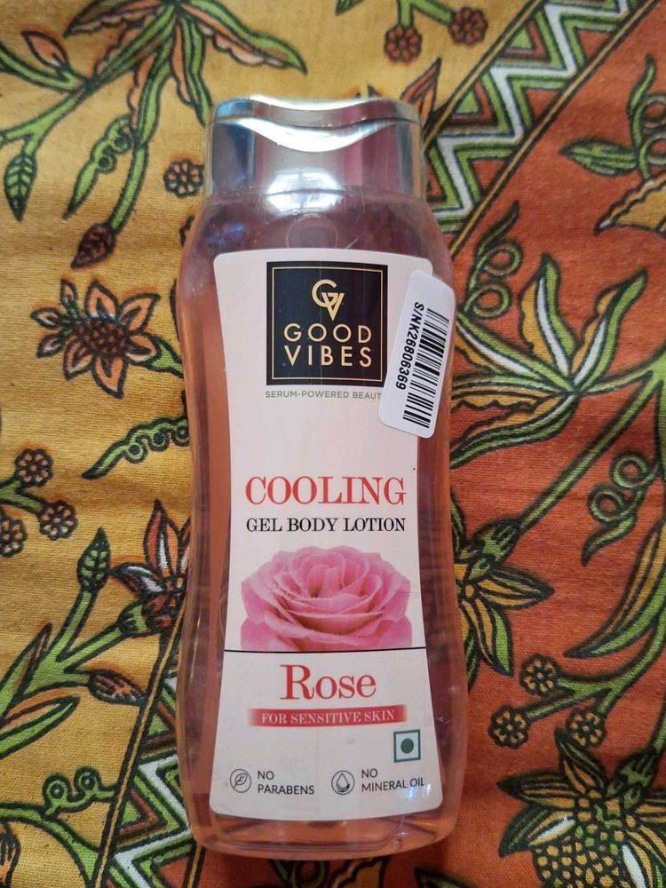 Good Vibes Cooling Gel Body Lotion