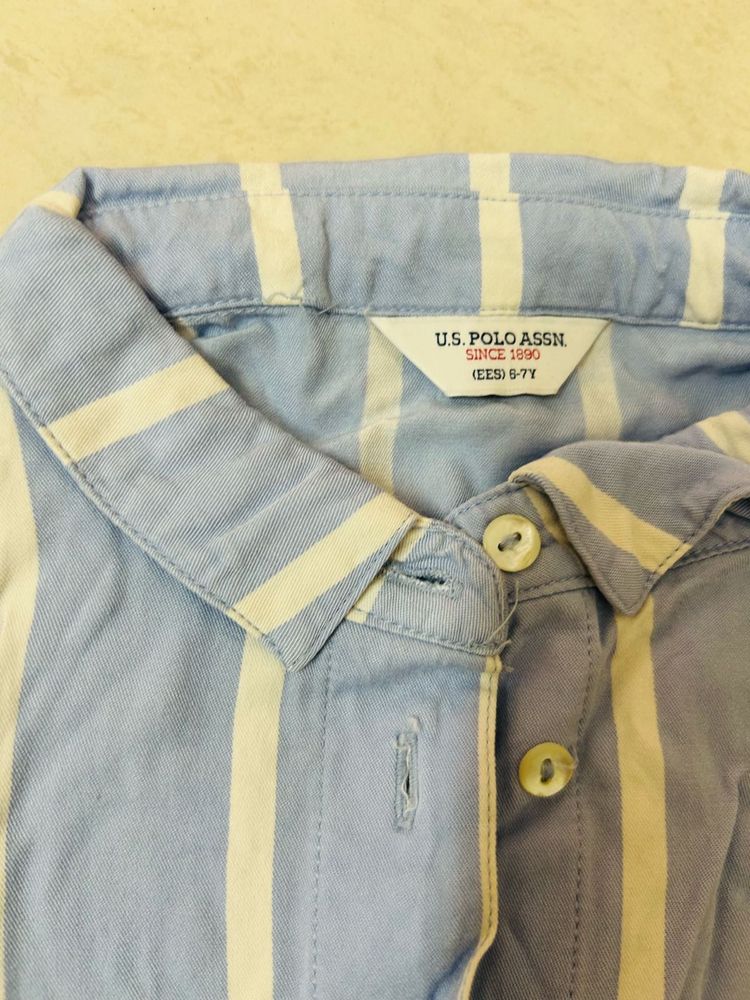 Striped U.S. Polo Assn Shirt