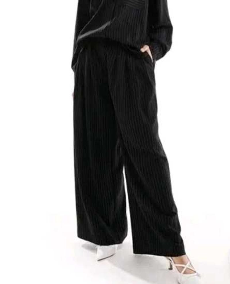 Wide Leg Black Pants