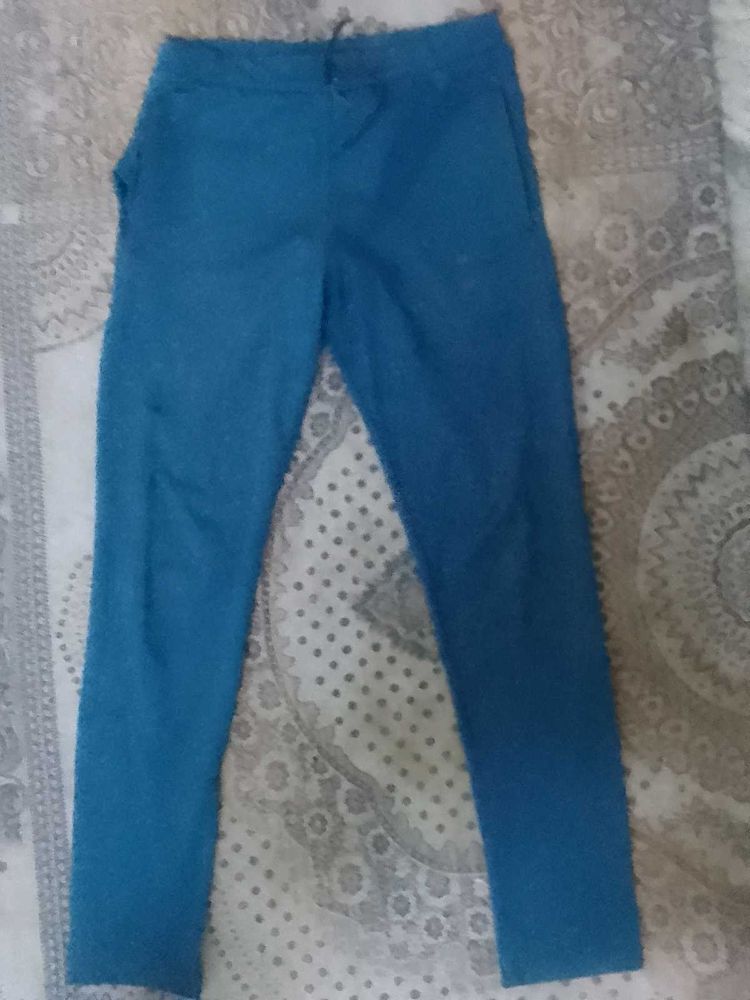 Blue Casual/Sports Lower
