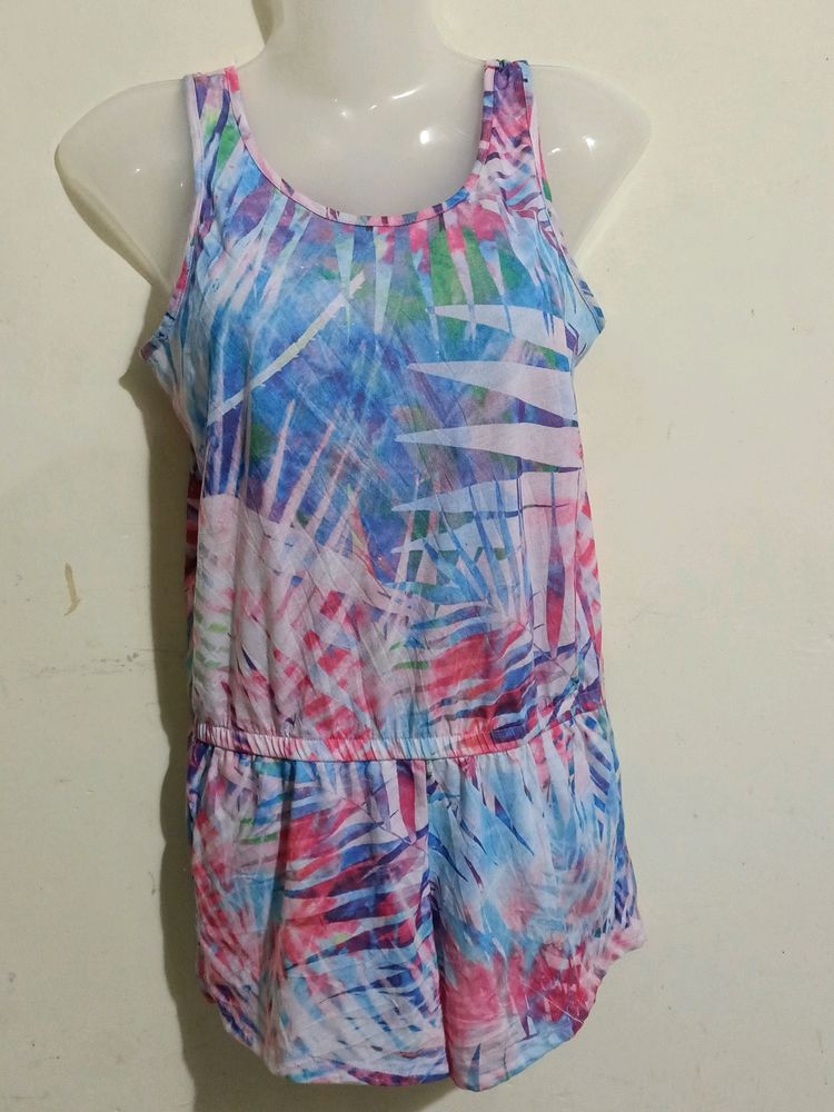 H&amp;M CUTE  MULTI COLOURED PLAYSUIT