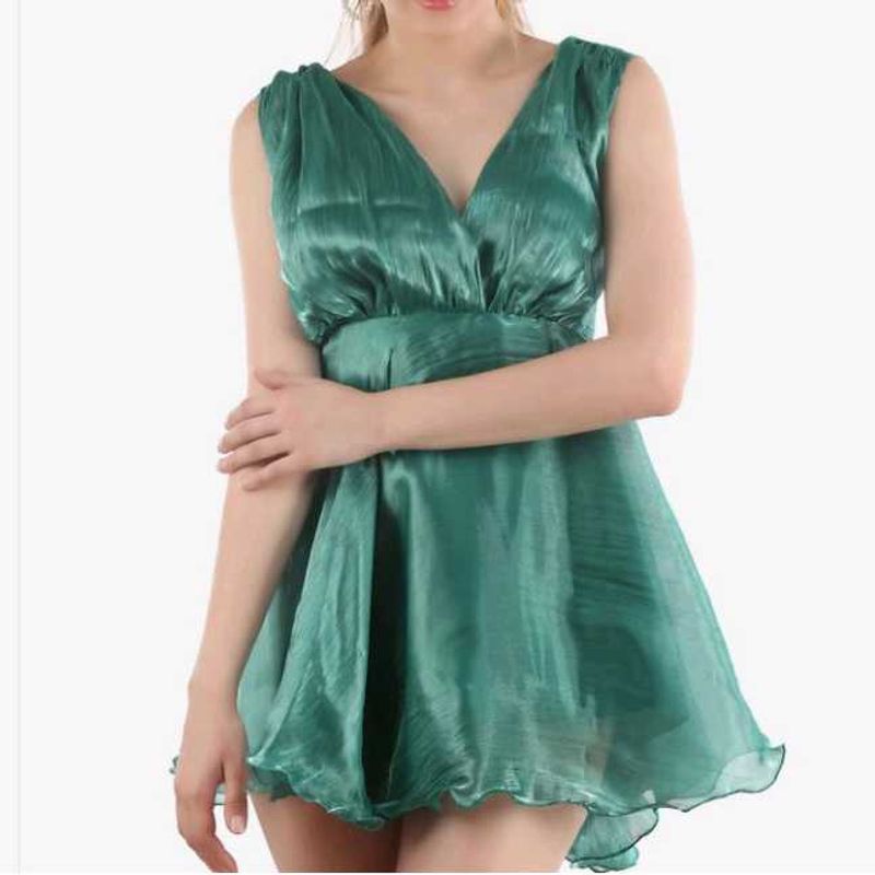 Green Mini Dress