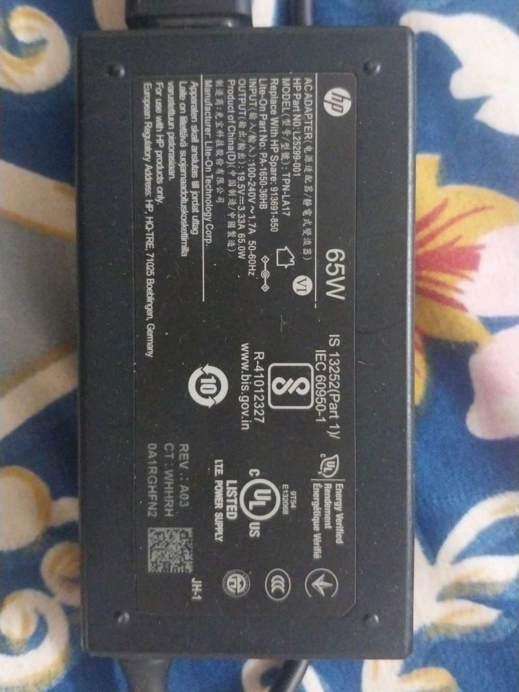 HP Laptop CHARGER 65 Watt