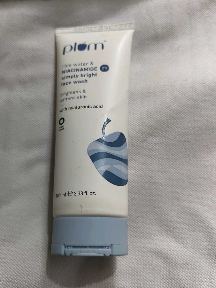 Plum Rice Water Face Wash