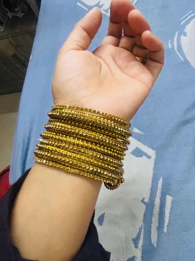 Golden Indian Bangles