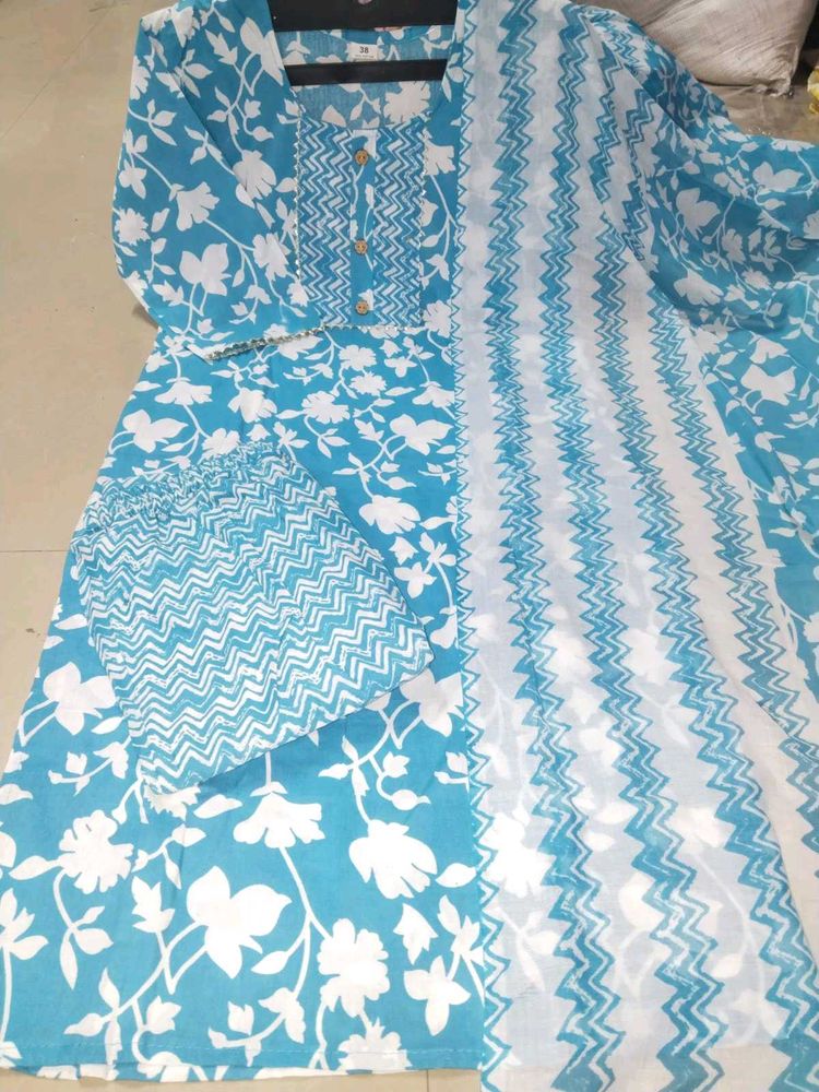 New Standard Beautiful Women Dress Pure Cotton Sui