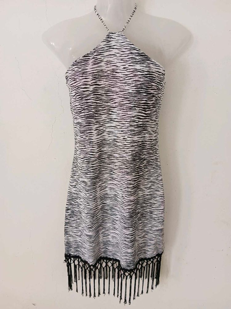 ZEBRA PRINT BODYCON DRESS