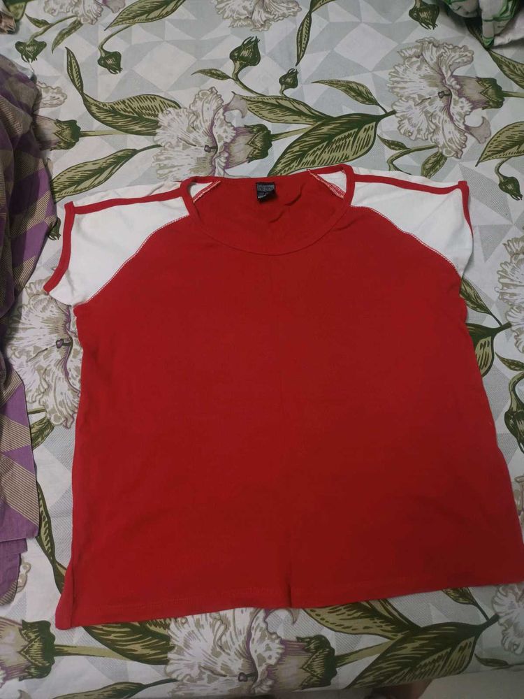 Extremely Soft Cotton Sporty Look T-Shirt