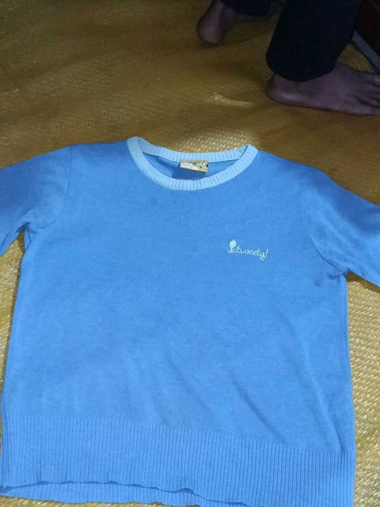 Cute Blue Sweatshirt