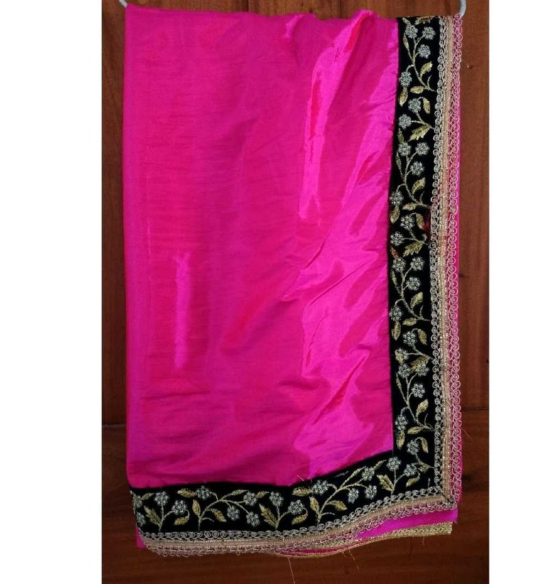 Attractive Double Shade Designer Saree