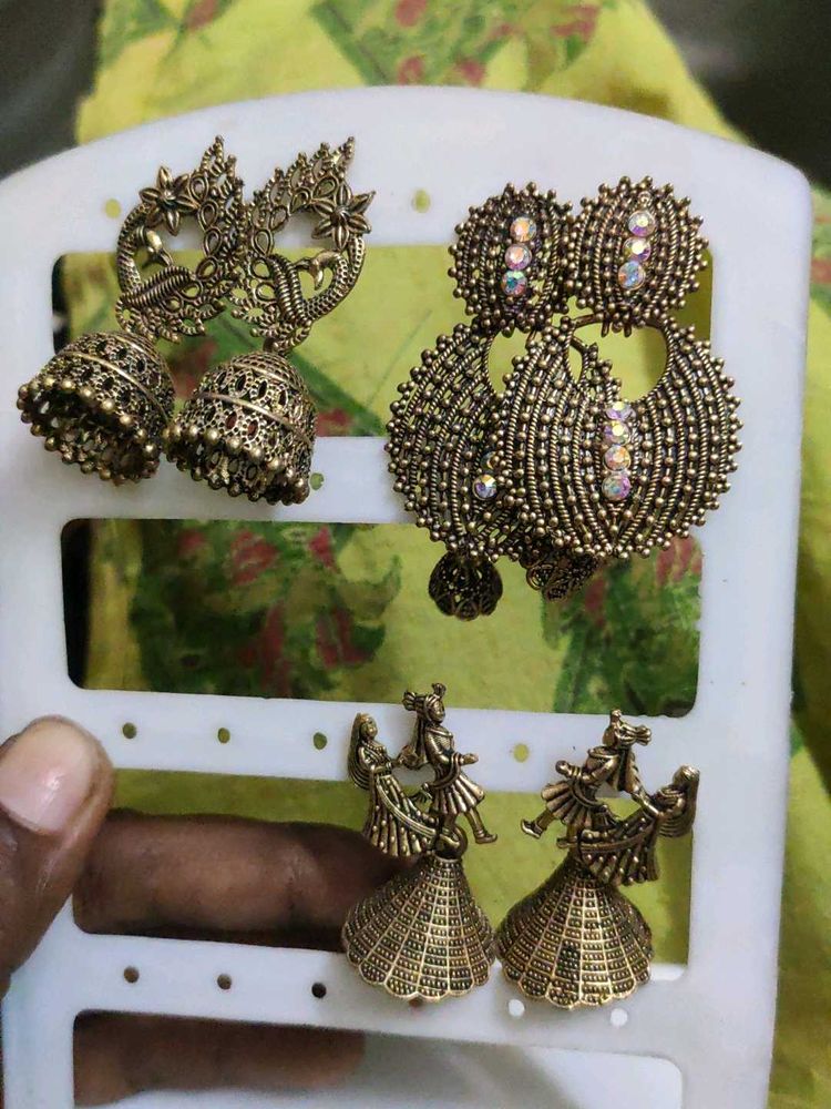 Antique Jhumka Earrings