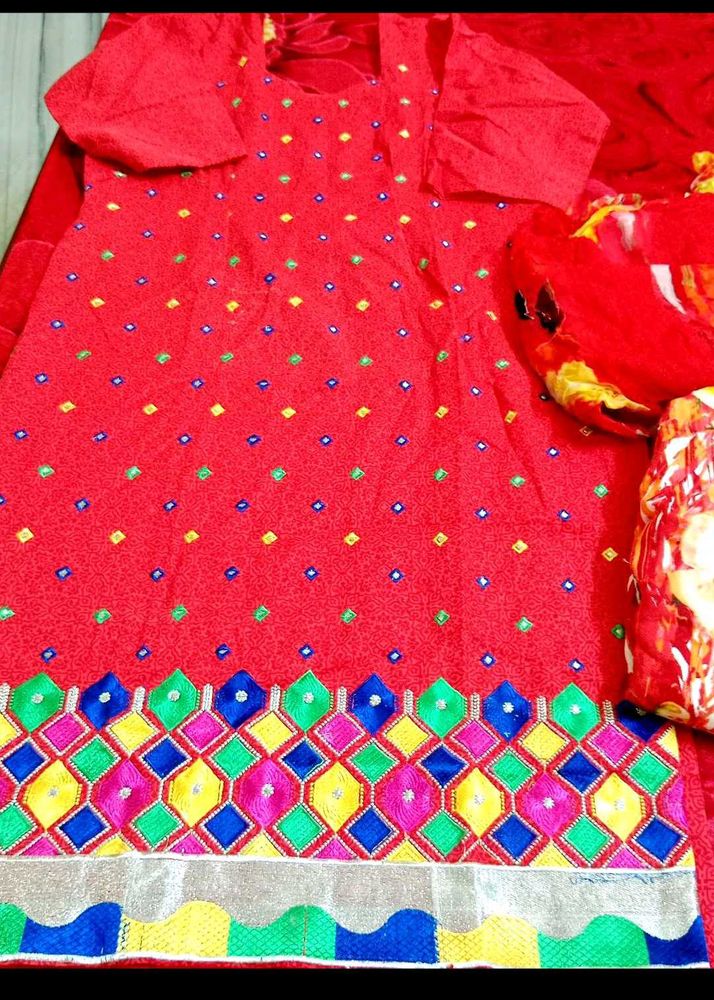 pashmina salwar suit with pure duptta for winters