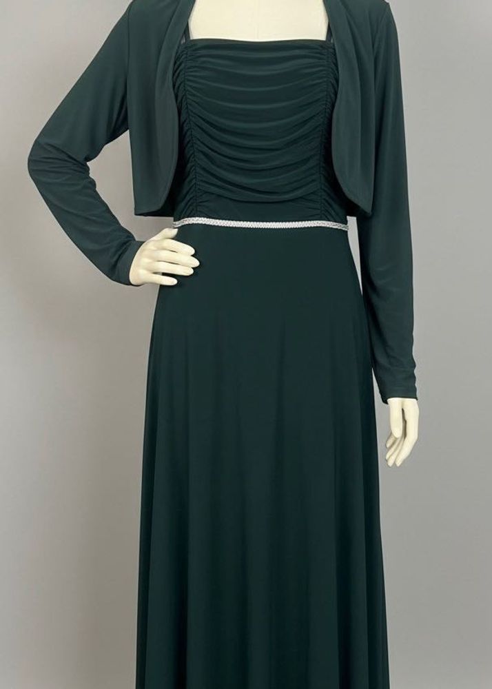 Elegant Evening Dress &amp; Bolero Set