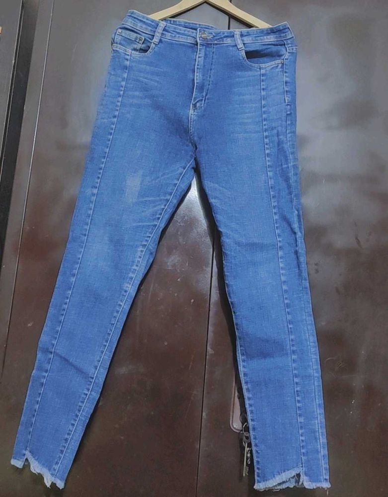 Blue Denim Jeans for 30 Waist