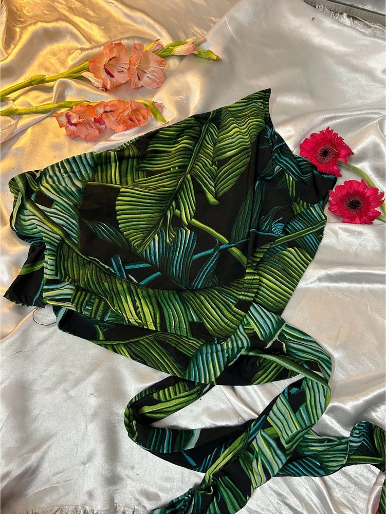 Hawanian Tube Floral   Tops