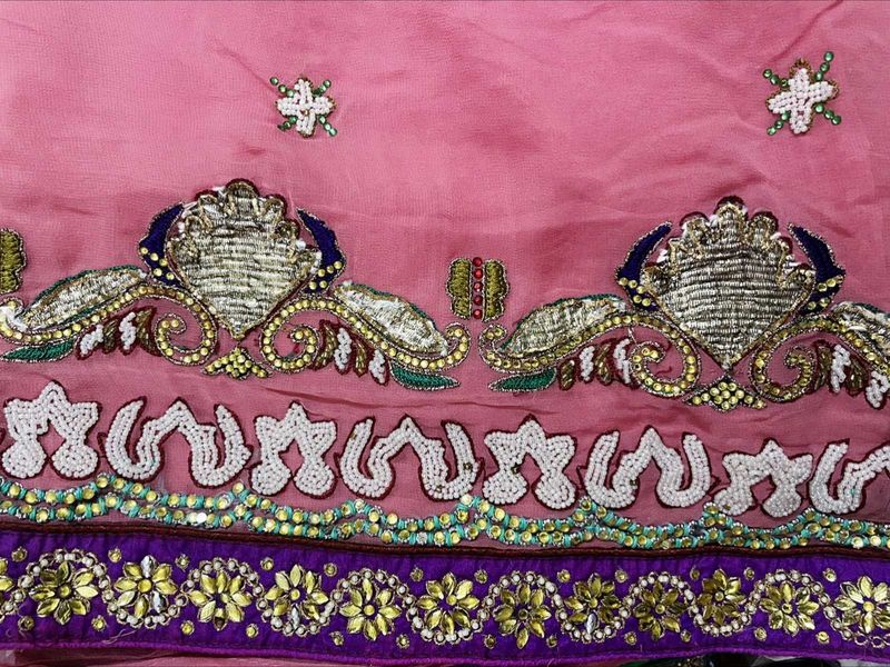 Pure Georgette Saree
