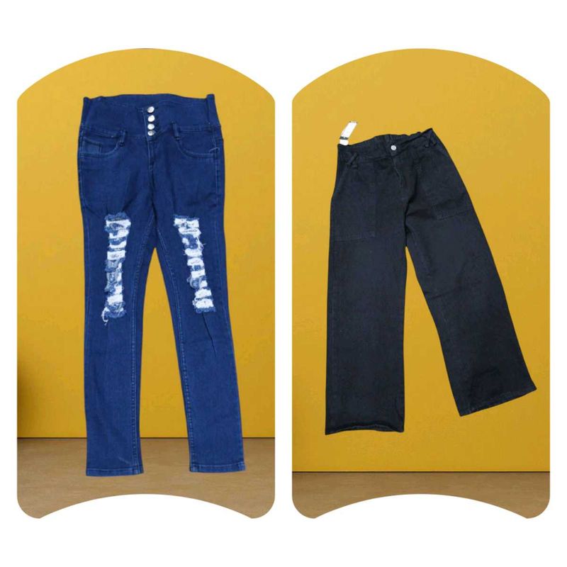 E@87 C@06 SIZE-30 Straight Jeans