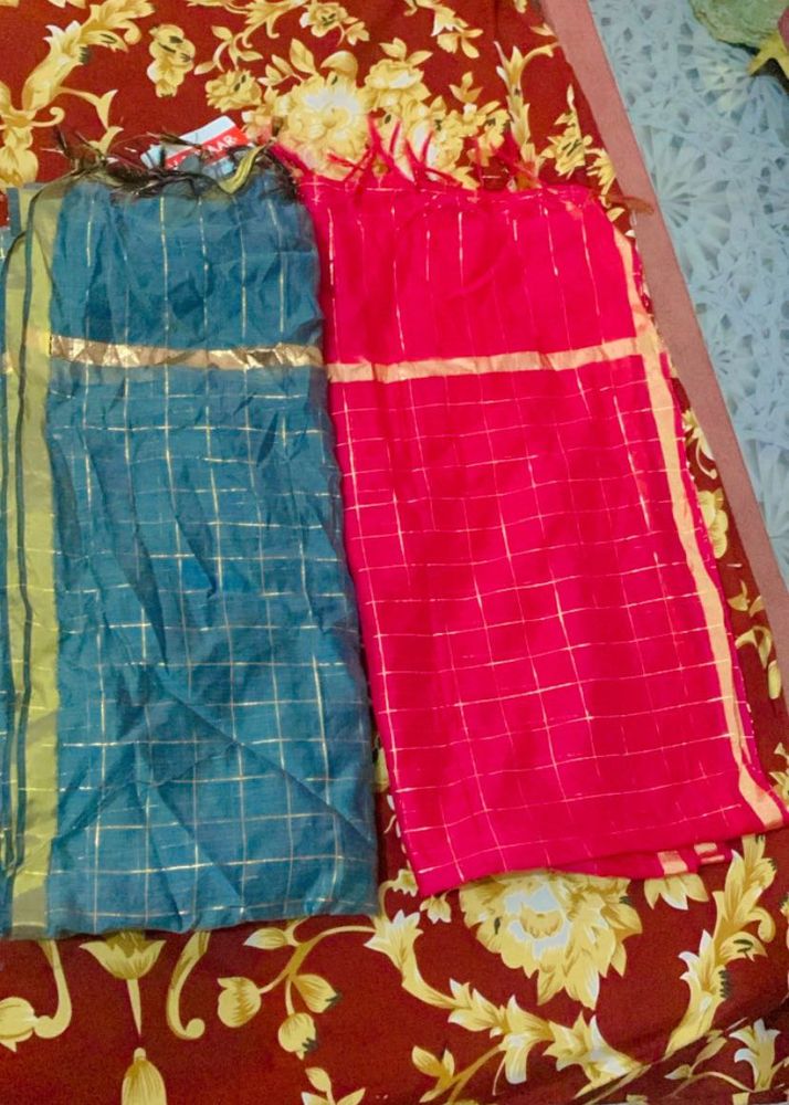Dupattas -Grey &amp; Pink