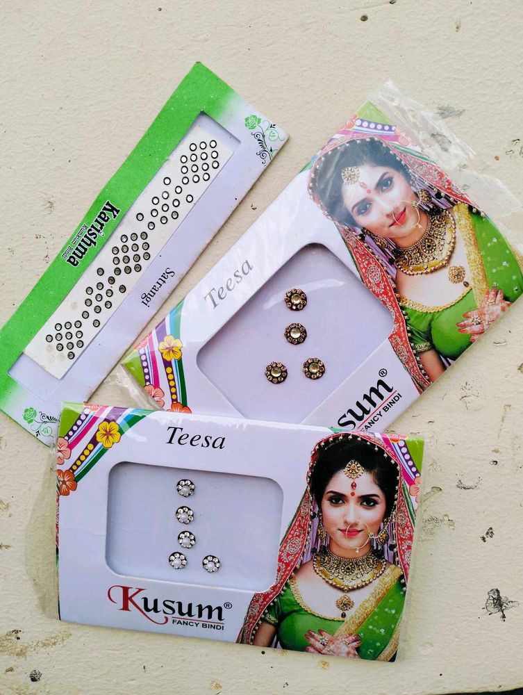 Assorted Bindi Sets - Traditional Indian Forehead