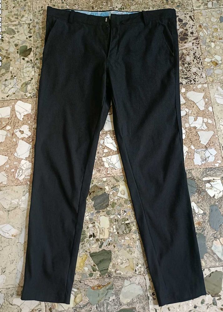 Men's Dark Grey Casual Pants