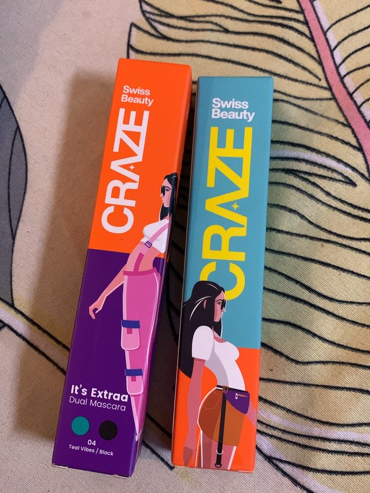 Swiss Beauty Eyeliner And Mascara