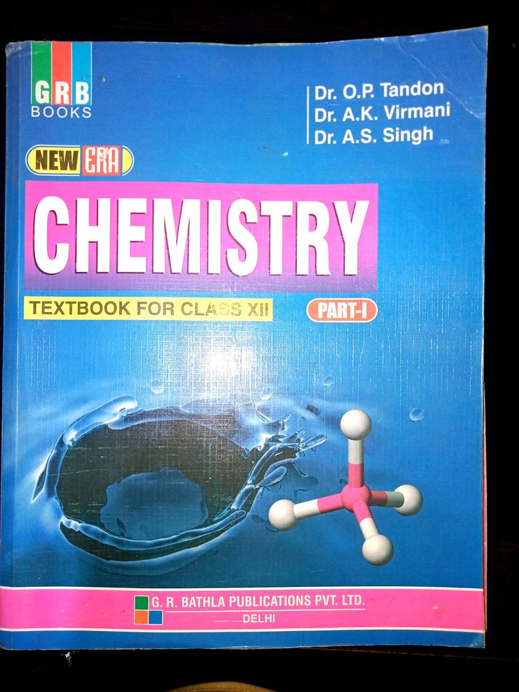 Class 12 Chemistry Part-1 &amp; Part-2