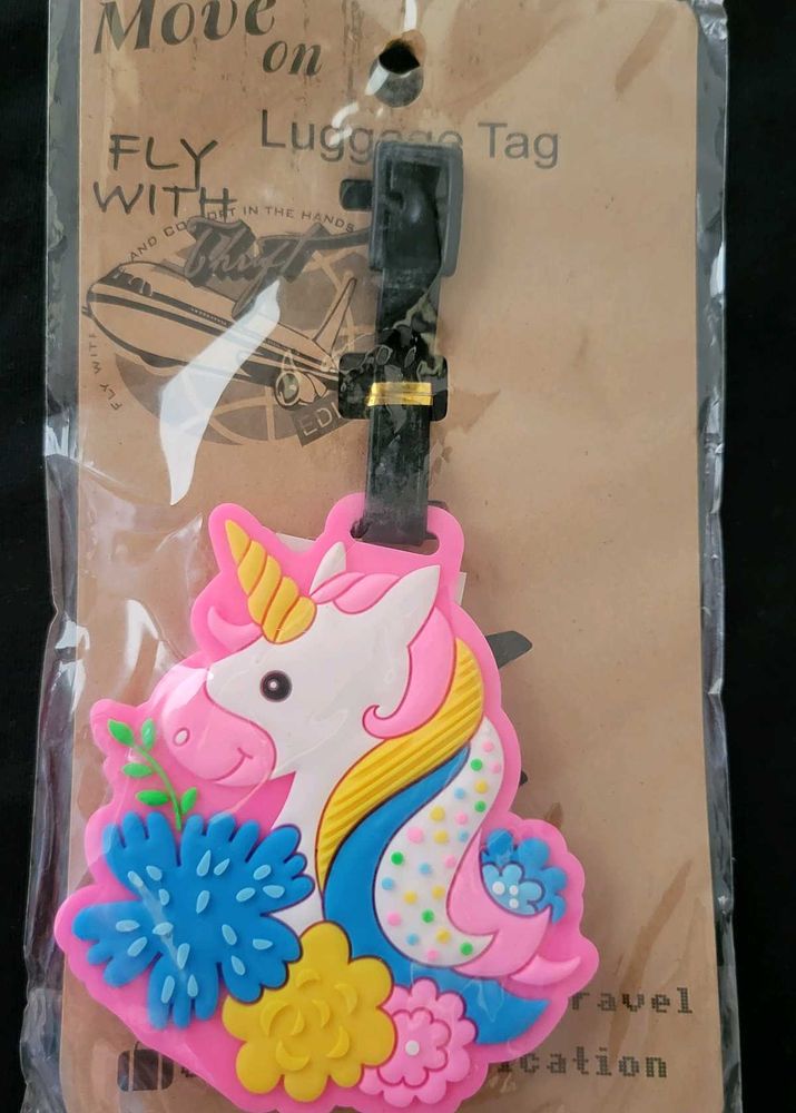 Unicorn Luggage Tag