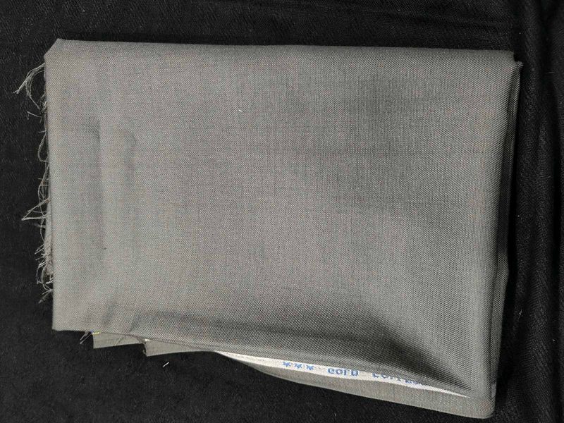 Light Gray Formal Pants Fabric Material