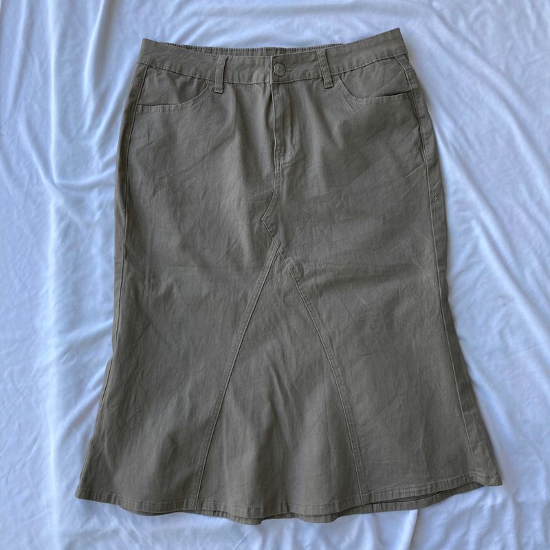 Trendy Midi Skirt