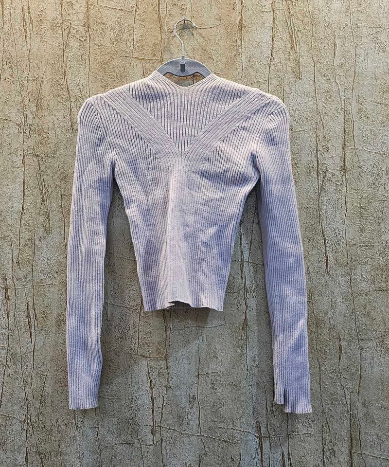 ZARA Ribbed Knit Sweater – chic &amp; versatile piece