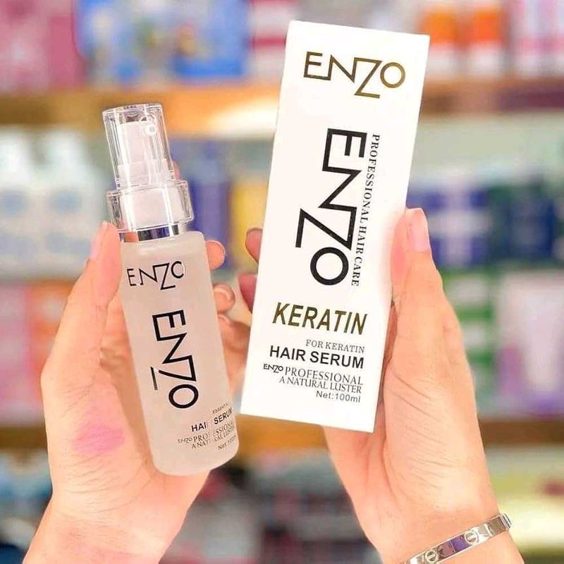 “ENZO Professional Keratin Hair Serum – 100ml”