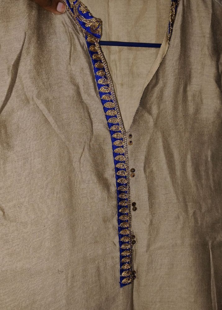 Metallic Gold Kurti
