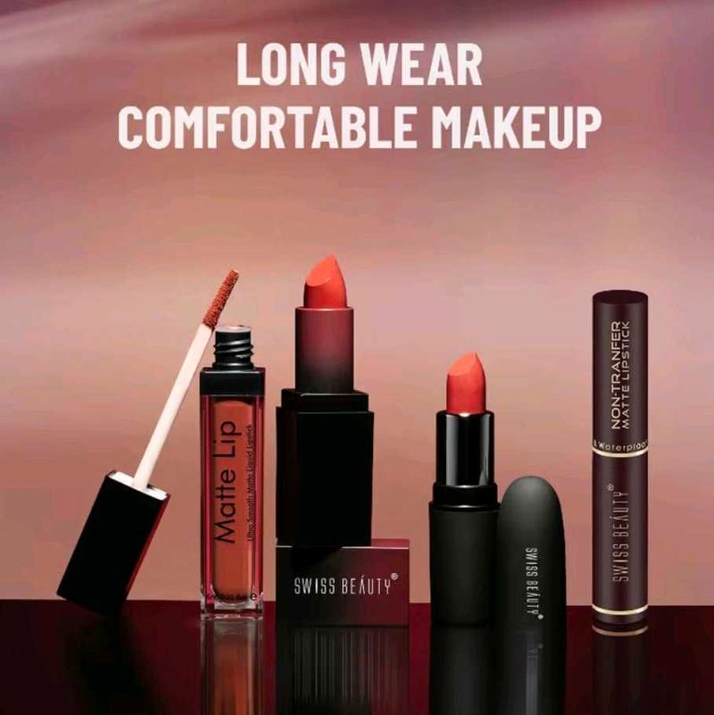 Swiss Beauty Lipstick Combo