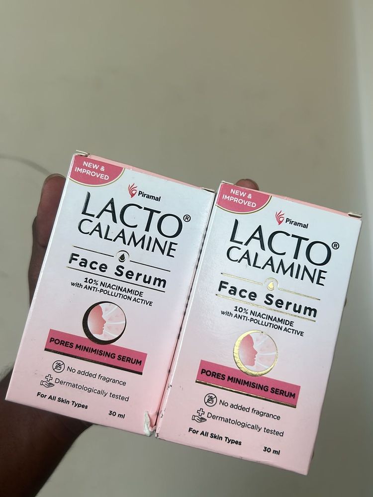 Lacto Calamine Face Serum Combo - 10% Niacinamide