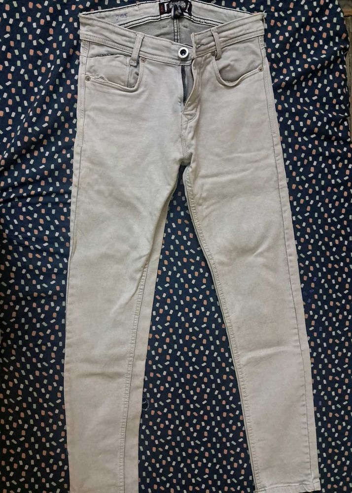 Gray Denim Jeans